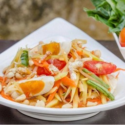 ตำไทยไข่เค็ม