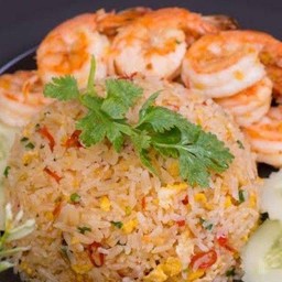 ข้าวผัดกุ้งพริกเกลือ