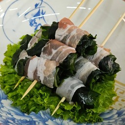 สาหร่ายวากาเมะพันสามชั้น