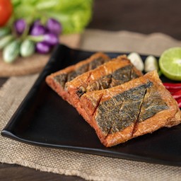 ปลาส้มทอดเจ deep fried vegan pickled fishless