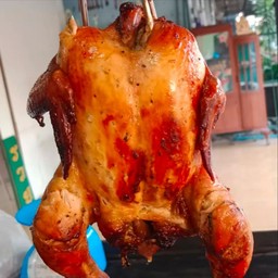 ไก่อบกระเทียมพริกไทยไซส์จัมโบ้