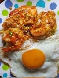 กุ้งกระเทียมไม่มีไข่