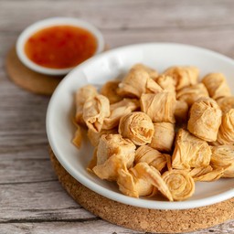 ฟองเต้าหู้สดทอดกรอบ