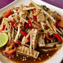 ตำหมูยอ