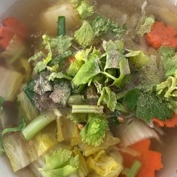 แกงจืดเต้าหู้หมูสับ