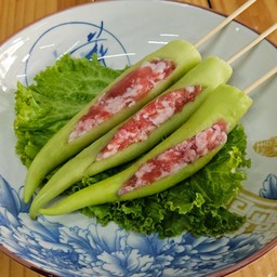 พริกหยวกยัดไส้หมูสับ