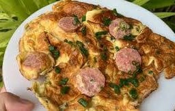 ไข่เจียวแหนม