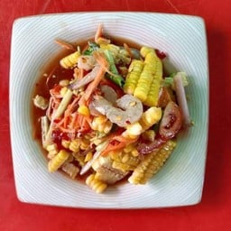 พี่แหม่มตำอร่อย ตลาดวัดจุฬามณี
