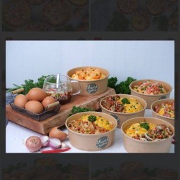 ข้าวไข่ข้นคั่วพริกเกลือ by พันทอง