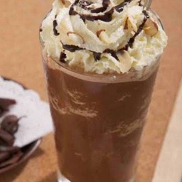 มอคค่าปั่น(ฟองนมราดซอสโกโก้)