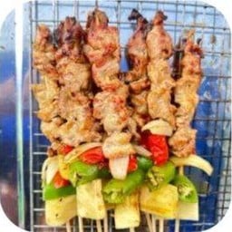 บาร์บีคิว (BBQ) หมู 10 ไม้ฟรี 1 ไม้