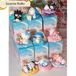 กล่องสุ่ม จุ่ม FIGURE SANRIO CHARACTERS FALL ASLEEP จาก POP MART (1 จุ่ม)