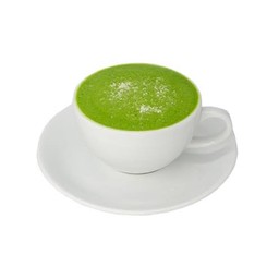 มัทฉะลาเต้ร้อน