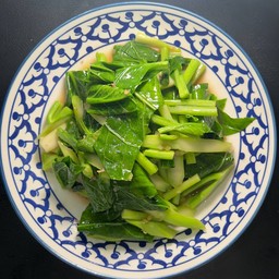 คะน้าน้ำมันหอย