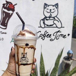 นมสดบราวน์ชูก้าปั่น