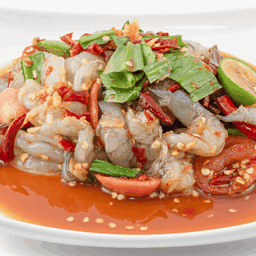 ยำกุ้งสด