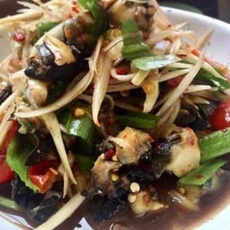 ส้มตำหอยเชอรี่