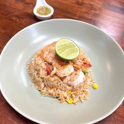 ข้าวผัดกุ้งมันกุ้ง