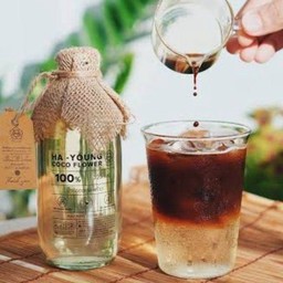 อเมริกาโน่น้ำช่อดอกมะพร้าว