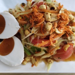 ตำไทยไข่เค็ม