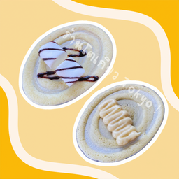 มาร์ชแมลโลว์ช็อคโกแลต + ครีมคัสตาร์ด (2ชิ้น)
