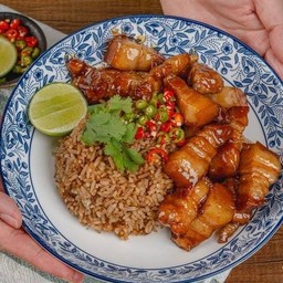 ข้าวผัดกระปิหมูหวาน