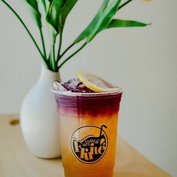 Butterfly Pea Lemon Soda