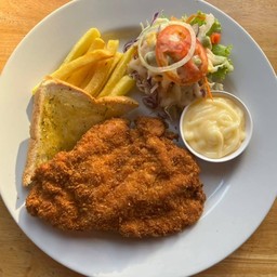 สเต็กไก่ทอด