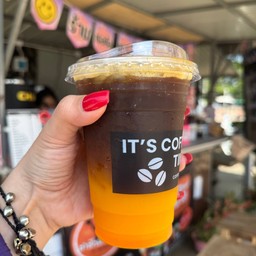 อเมริกาโน่น้ำส้มเย็น