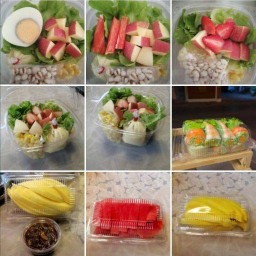 สลัดผักผลไม้ & สลัดโรล(สำโรงเหนือ13)