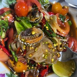 ตำเส้นเล็กหอยแครง