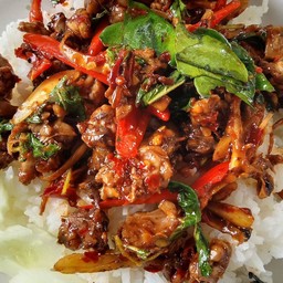 ผัดเผ็ดนก
