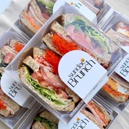 SUNDAE BRUNCH แซนวิช ชาไทย อาหารเช้า (Sandwich) สนามบินน้ำ