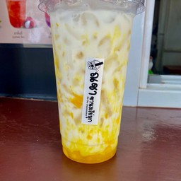 มะม่วง นมสด เย็น