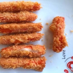 ปูอัดชุบแป้งทอด