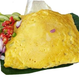 Vietnamese Savory Crepe With Egg