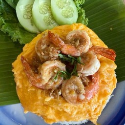 ข้าวไข่ข้นกุ้ง