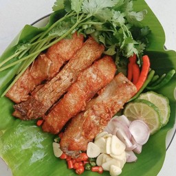 ปลาส้มทอด