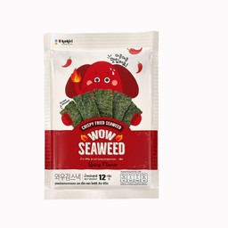 สาหร่ายแผ่นทอดกรอบ รสเผ็ด