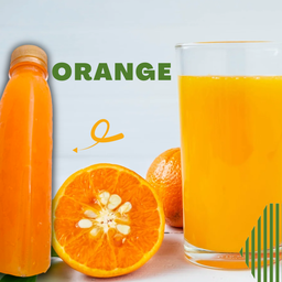 น้ำส้มคั้นสด