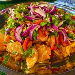 Spicy Fried Egg Salad