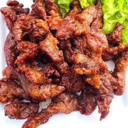 เนื้อแดดเดียวทอด