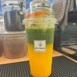 มัทฉะน้ำส้ม