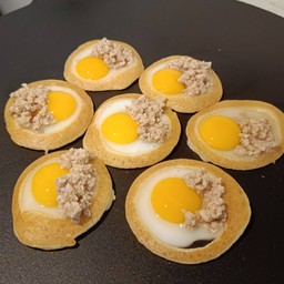 ไข่วงหมูสับ