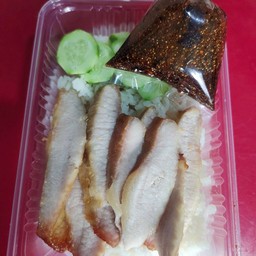 ข้าวคอหมูย่าง