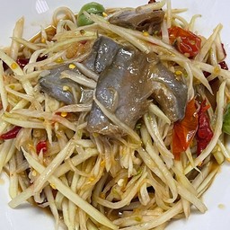 ส้มตำตัวปลาร้าปลากระดี่