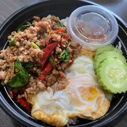 ข้าวกระเพราหมูสับ