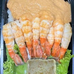 ข้าวกุ้งแกะ มันเยิ้ม