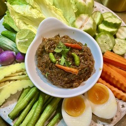 น้ำพริกปลาร้าสับรสนัว