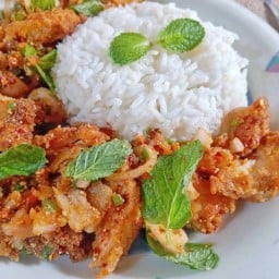 พีพีไนน์ ข้าวยำไก่แซ่บ